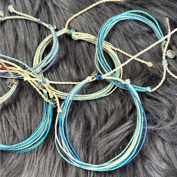 6 Pura Vida Ocean Tones Multistrand Cord Bracelet - Picture 5 of 7